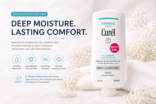 Curél Intensive Moisture Care – In-Shower Moisture Barrier Cream
