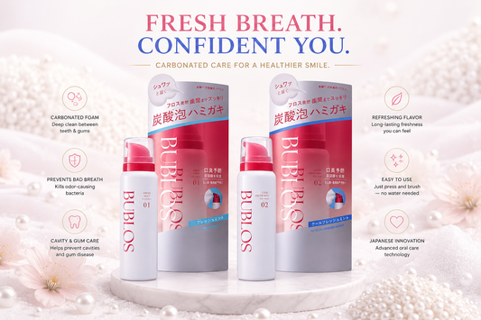BUBLOS Carbonated Foam Toothpaste