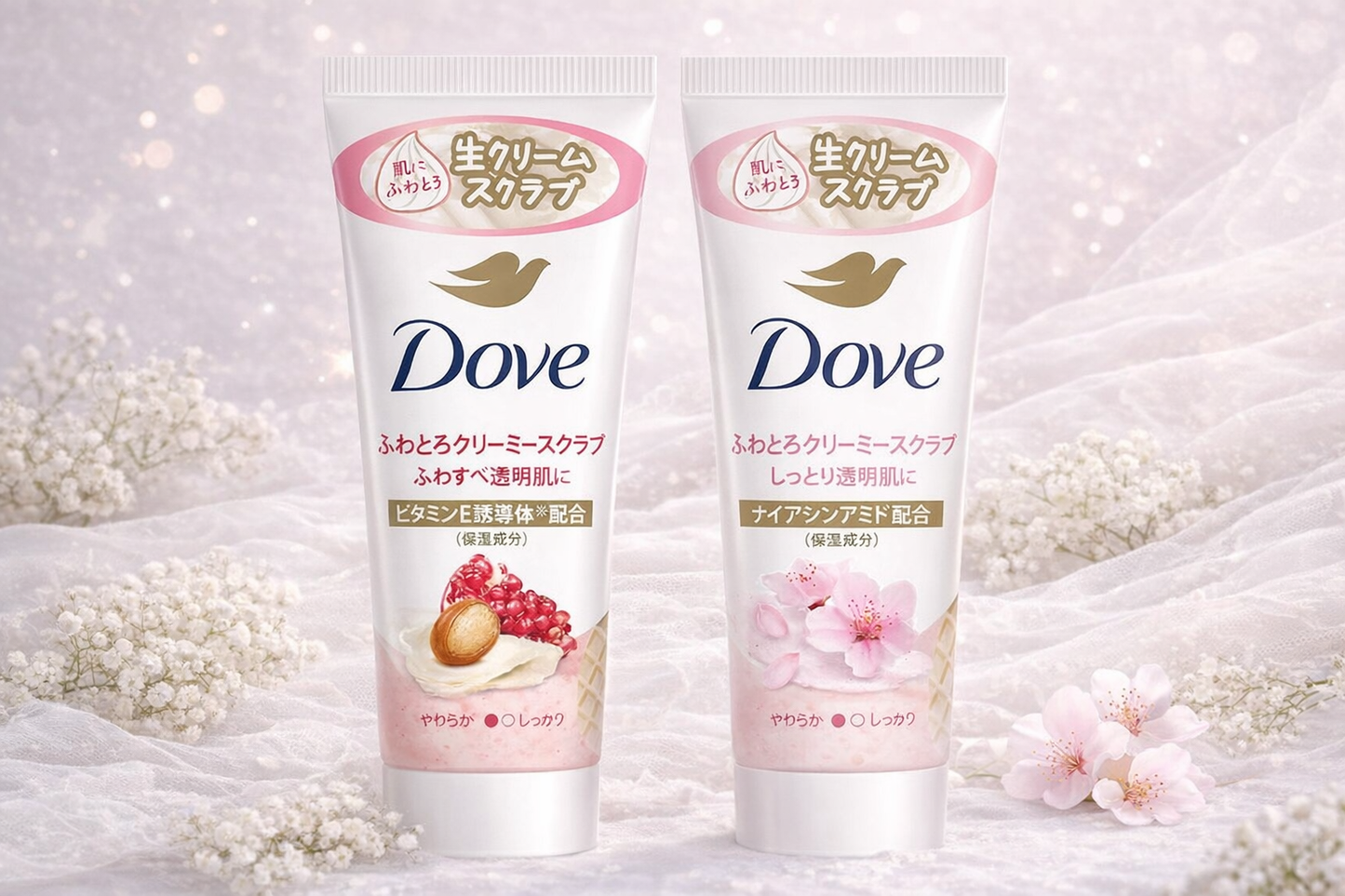 Esfoliante Corporal Dove Creamy Scrub Tube Edition