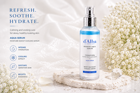 d'Alba Refresh Aqua Serum – Moisture-Boost Cooling Serum