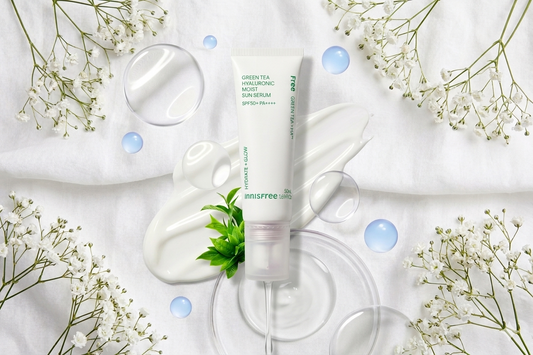 Green Tea Hyaluronic Moist Sun Serum