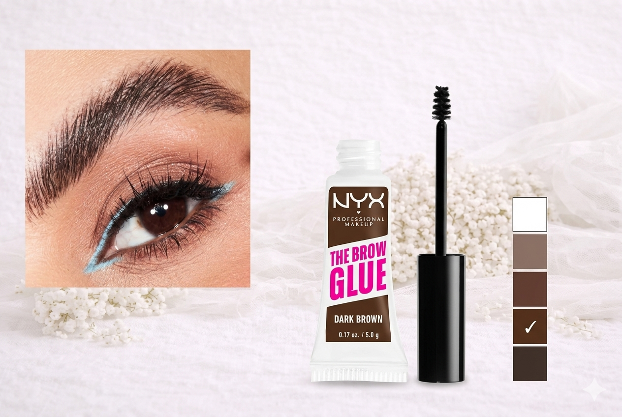 Gel para Sobrancelhas NYX Professional Makeup The Brow Glue – Fixação Forte