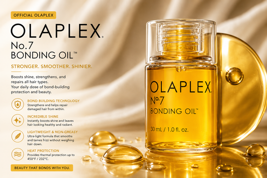 Olaplex No.7 Bonding Oil 30ml – Óleo Reparador Capilar com Proteção Térmica