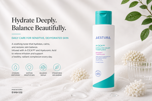 AESTURA A-CICA365 Hydrating Relief Toner pH 4.5