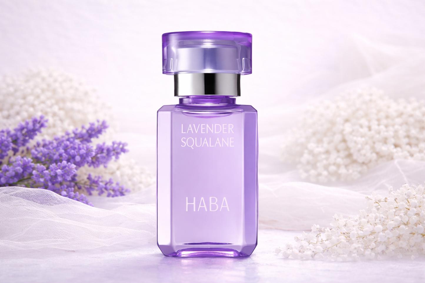 HABA Lavender Squalane – Óleo Facial Hidratante e Calmante