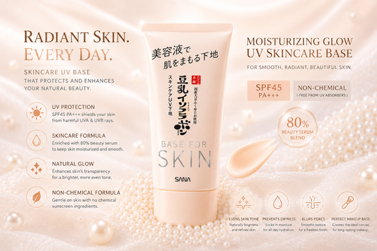 SANA Nameraka Honpo Skincare UV Base SPF45 PA+++