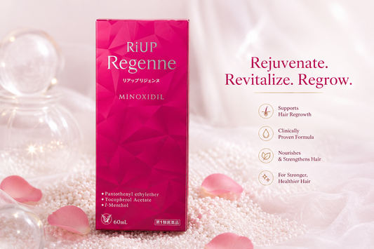 RiUP Regenne Minoxidil  – Tratamento Capilar Feminino com Minoxidil
