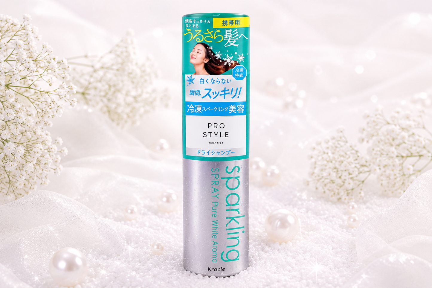 PRO STYLE Sparkling Dry Shampoo Pure White Aroma