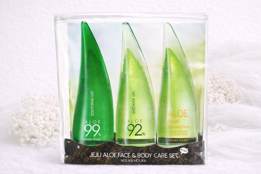 Holika Holika Jeju Aloe Face & Body Care Set