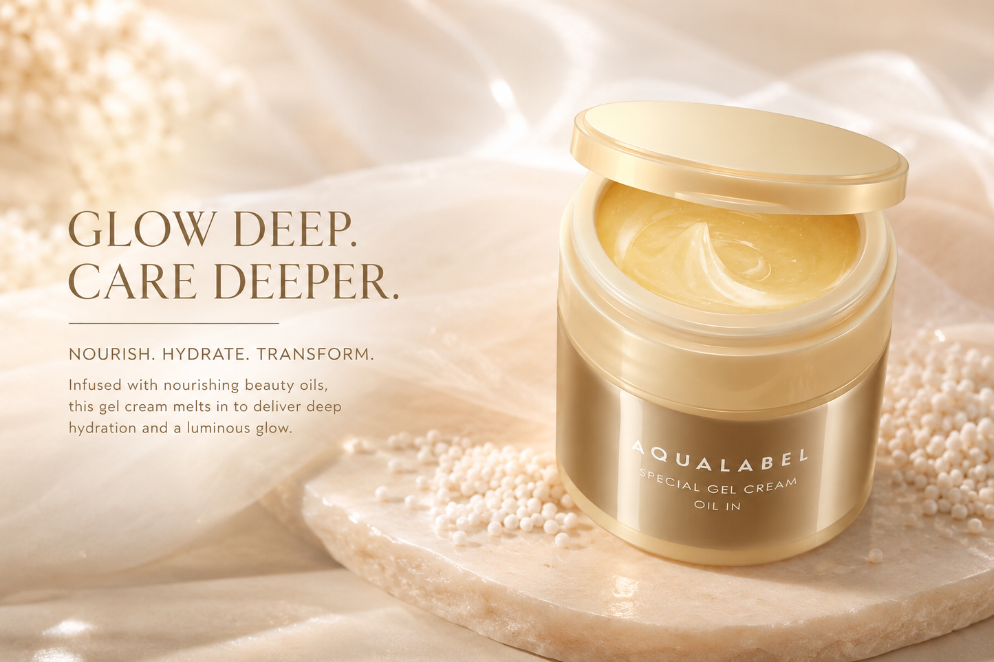 AQUALABEL Special Gel Cream Oil In – Creme Gel Hidratante Premium Multifuncional