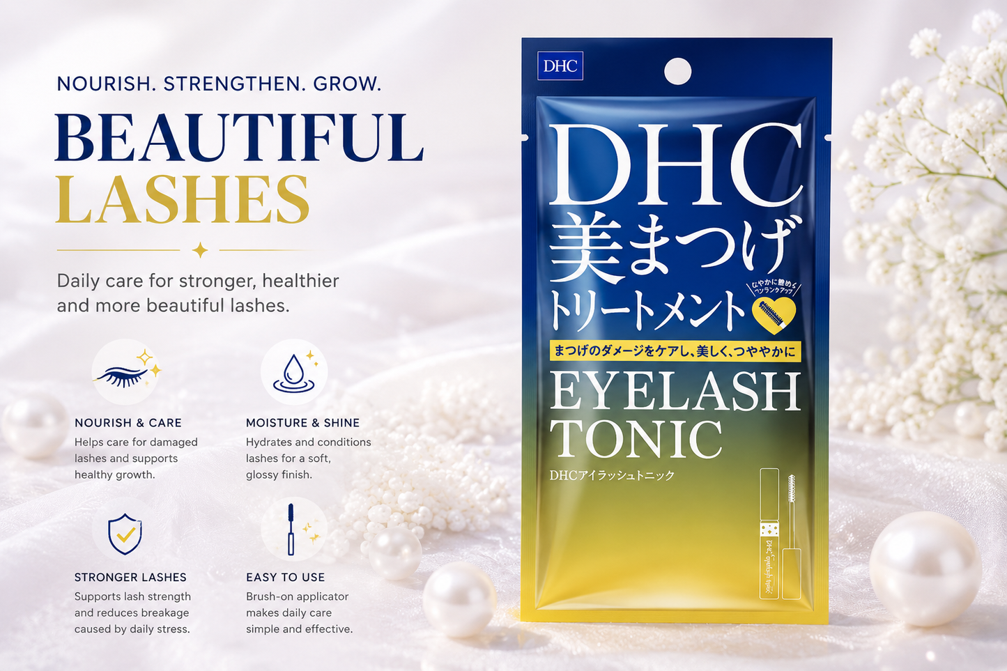 DHC Eyelash Tonic – Tratamento Fortalecedor para Cílios
