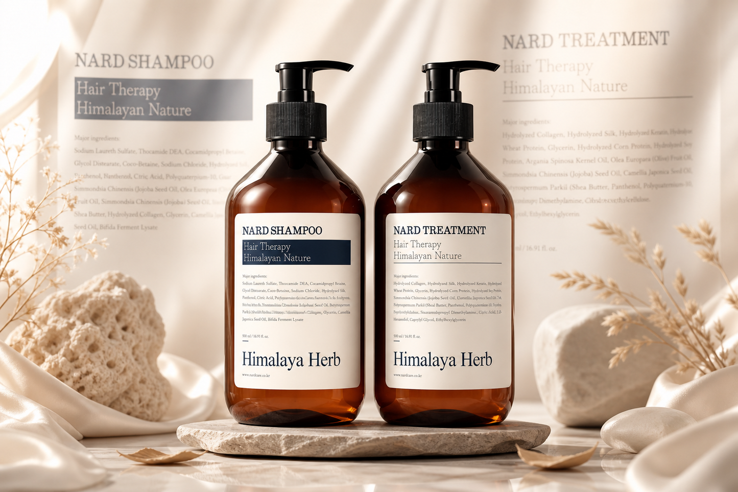 NARD Hair Therapy Himalayan Nature – Shampoo + Treatment Set