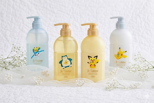 Linha Kose Je l'aime x Pokémon: Edição Especial de Cuidados Capilares