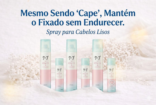 Kao Cape For Straight – Spray Fixador para Cabelos Lisos